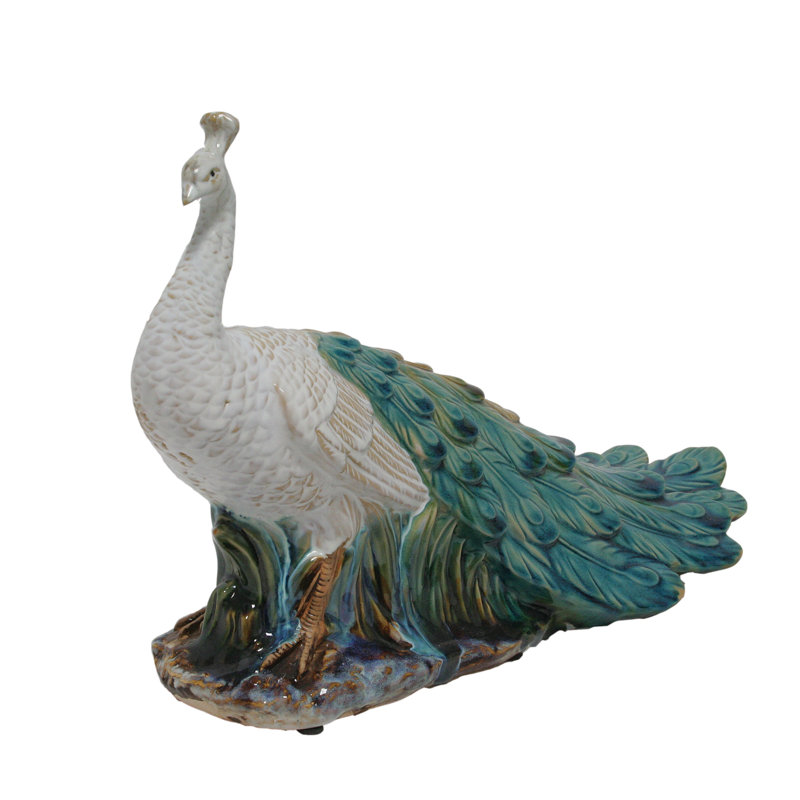 Selectives Afshari Peacock Figurine & Reviews Wayfair